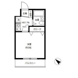 池袋駅 徒歩6分 2階の物件間取画像